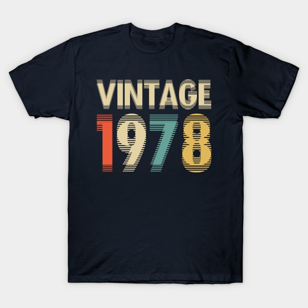 Vintage 1978 T-Shirt by DEWArt